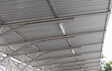 installing Talerddig metal roofing